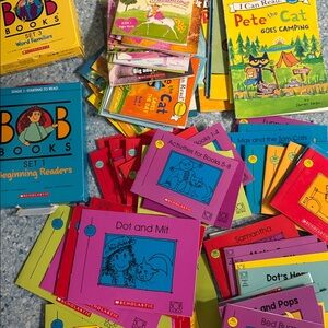 Bob books, Pete the cat,  Beginner Reader over 60 books